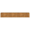 Plantenbak roestig 280x40x40 cm weervast staal