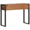 Wandtafel 100x35x75 cm massief gerecycled hout meerkleurig