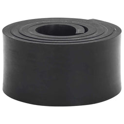 Rubberen rand voor sneeuwploeg 150x10x1 cm zwart