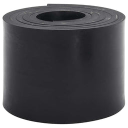 Rubberen rand voor sneeuwploeg 250x15x1 cm zwart