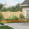 Plantenbak roestig 360x40x40 cm weervast staal