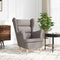Fauteuil 74x84x100 cm stof taupe