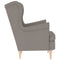 Fauteuil 74x84x100 cm stof taupe