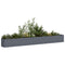 Plantenbak 360x40x40 cm koudgewalst staal antracietkleurig