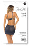 SNEAK PEAK CHEMISE SET BLUE, S/M