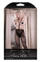 TRUTH OR DARE ROSE STOCKINGS & PASTIES, OS