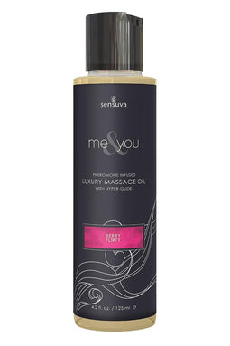 SENSUVA ME AND YOU MASSAGE OIL WILD BERRIES 125ML