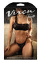 DO NOT DISTURB PEARL STRAP BRALETTE & CROTCHLESS PANTY, OS