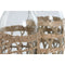 Kruik Home ESPRIT Natuurlijk Kristal Vezel (2 Stuks)