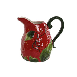 Kruik Home ESPRIT Rood Keramiek