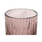 Set van bekers Home ESPRIT Roze Kristal 8 x 8 x 14,5 cm (6 Stuks)