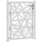 Poort met lichtontwerp 105x130 cm weervast staal