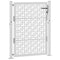 Poort met kruisontwerp 105x130 cm weervast staal