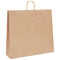 Papieren kraftzakken 50 st met hengsels 54x15x49 cm bruin