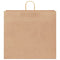 Papieren kraftzakken 50 st met hengsels 54x15x49 cm bruin