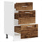 Onderkast 40x46x81,5 cm bewerkt hout oud houtkleurig