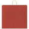 Papieren kraftzakken 50 st met hengsels 54x15x49 cm rood