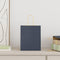 Papieren kraftzakken 250 st met hengsels 18x8x22 cm blauw