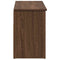 Schoenenbank 102x30,5x45 cm bewerkt hout sonoma eikenkleurig
