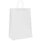 Papieren kraftzakken 250 st met hengsels 32x17x44 cm wit