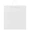 Papieren kraftzakken 50 st met hengsels 45x17x48 cm wit