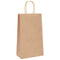 Papieren kraftzakken 50 st met hengsels 21x11x36 cm bruin