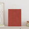 Papieren kraftzakken 50 st met hengsels 32x12x42 cm rood