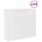 Papieren kraftzakken 250 st met hengsels 54x15x49 cm wit