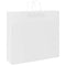 Papieren kraftzakken 250 st met hengsels 54x15x49 cm wit
