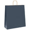 Papieren kraftzakken 50 st met hengsels 45x17x48 cm blauw