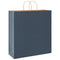Papieren kraftzakken 50 st met hengsels 45x17x48 cm blauw