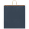 Papieren kraftzakken 50 st met hengsels 45x17x48 cm blauw