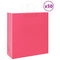 Papieren kraftzakken 50 st met hengsels 45x17x48 cm roze
