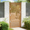 Poort met kruisontwerp 105x205 cm weervast staal