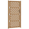 Poort met kruisontwerp 105x205 cm weervast staal