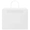 Papieren kraftzakken 250 st met hengsels 32x22x24 cm wit
