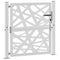 Poort met lichtontwerp 105x105 cm weervast staal