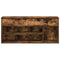 Schoenenbank 102x30,5x45 cm bewerkt hout gerookt eikenkleurig