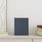 Papieren kraftzakken 50 st met hengsels 18x8x22 cm blauw