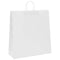 Papieren kraftzakken 250 st met hengsels 45x17x48 cm wit