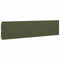 Gazonranden 10 st 25x103 cm koudgewalst staal olijfgroen
