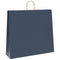 Papieren kraftzakken 50 st met hengsels 54x15x49 cm blauw