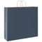 Papieren kraftzakken 50 st met hengsels 54x15x49 cm blauw