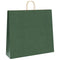 Papieren kraftzakken 50 st met hengsels 54x15x49 cm groen