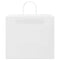 Papieren kraftzakken 250 st met hengsels 32x22x28 cm wit