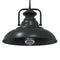 Hanglamp E27 31 cm ijzer zwart