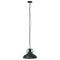 Hanglamp E27 31 cm ijzer zwart