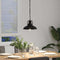 Hanglamp E27 31 cm ijzer zwart