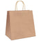 Papieren kraftzakken 250 st met hengsels 26x17x25 cm bruin