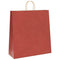 Papieren kraftzakken 50 st met hengsels 45x17x48 cm rood